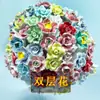 Flores de Cerámica de Jingdezhen, Flores Artificiales de Alambre de Hierro Hechas a Mano, Flores Hechas a Mano a Alta Temperatura, Porcelana Floral, Exquisitas Decoraciones de Flores Secas