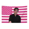 Miguel Mora Bandeira 3x5 Pés Bandeira de Celebridade Transfronteiriça Bandeira de Apoio Rosa Design Personalizado Tecido de Fundo