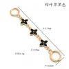 Cadena de Extensión para Bolso Kouchi Cadena para Bolso de Mahjong Correa de Hombro Metal Cuatro Hojas de Trébol Cadena de Reemplazo para Correa de Bolso Cadena para Bolso Cruzado