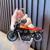 Combinação de liga Jeep puxar para trás modelo de carro chaveiro pingente de bicicleta criativo motocicleta saco chaveiro