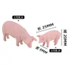 Acessórios de Modelo de Vida Selvagem de Zoológico Paisagem Miniatura Mini Animais Material DIY Cena Encolhida Ornamentos