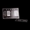 Placas Metálicas Personalizadas, Placas de Alumínio Estampadas Serigrafadas, Placas Refletivas, Placas de Aço Inoxidável Gravadas, Placas de Identificação para Equipamentos de Máquinas
