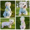 Ropa para Perros Otoño e Invierno Cálida Explorador Tres Pruebas Perros Pequeños y Medianos Bichón Cuatro Patas Ataque Abrigo de Algodón Ropa para Perros Mascotas