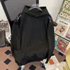 Sudadera con capucha para primavera y otoño para hombre y mujer, bordada, deportiva, para adolescentes, adecuada para primavera, otoño e invierno, estilo americano, genial y holgada, retro, moderna, versión coreana