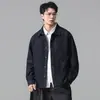 Camisa jeans original de cor americana, estilo high street, para homens, novo modelo outono/inverno 2026, corte solto, afina a silhueta, colarinho de abas, jaqueta de camisa de manga comprida, moderna