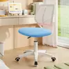 Silla de Oficina para Estudio Dormitorio Estudiante Silla de Estudio Respaldo de Malla Transpirable Ajustable Silla de Oficina Ajustable