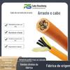 Cabo Trvvsp Altamente Flexível para Corrente Porta-Cabos 2/3/4 Condutores *0.20.30.5 Quadrados Resistente a Dobras Blindado Par Trançado
