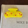 Pinza para el Cabello con Forma de Corazón de Alta Gama Japonesa Coreana para Mujeres Peinado Recogido en la Parte Trasera de la Cabeza Pinza de Tiburón Tamaño Grande Nuevo Estilo Pinza de Garra con Temperamento Accesorios para el Cabello Pasador