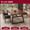 Mesa de Comedor para Uso Doméstico, Restaurante, Bar de Moda, Restaurante de Comida Rápida, Uso Comercial, Mesa de Comedor Sencilla, Juego de Mesa y Sillas de Comedor, Mesa Larga