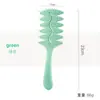 Producto Popular de Temu: Peine Rizador para Peinar, Peine Rizador para Cabello Voluminoso, Peine Masajeador del Cuero Cabelludo, Peine Hueco Alisador de Cabello, Peine de Peluquería