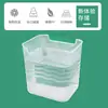 Caixa de Conservação de Alimentos para Porta Interna de Geladeira, Organizador de Armazenamento para Classificação de Alimentos e Vegetais, Prateleira de Armazenamento para Cebolas e Gengibre