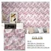 Venta al por mayor transfronteriza de pegatinas de pared tipo baldosa de imitación, autoadhesivas, para decoración de dormitorio, papel tapiz para el hogar, diseño de mármol, pegatinas de baldosa impermeables y resistentes a la humedad