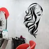 Série Barber Shop Feminino Geração personalidade esculpida moda criativa adesivos de parede parede de fundo de salão de barbeiro