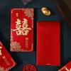 Pacote Vermelho do Zodíaco do Cavalo 2026 Estampagem a Quente Espessado Boa Sorte Sorteio de Ano Novo Pacote Vermelho Feliz Ano Novo Estilo Neutro