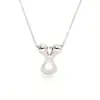 Amazon Caliente 18k Globo Dorado Burbuja Lindo Gordito 26 Colgante de Alfabeto Inglés Collar Mujer