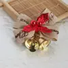 Mini Cascabeles Navideños Lazos Decoración para Envoltura de Regalos Navideños Accesorios para Colgantes Hechos a Mano DIY Materiales