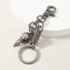 Chaveiro Novo Mais Vendido na Europa e América Design Criativo Retrô Caveira Corvo Liga de Zinco Pingente de Chaveiro Acessórios