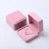 Caja de Terciopelo para Joyería, Caja para Anillos, Caja de Terciopelo para Pendientes, Caja de Empaque, Caja de Empaque para Joyería de Pulseras y Collares, Caja de Joyería