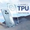 Adequado para Capa de Celular Huawei Mate50Pro Nova8 Honor Magic5 Cobertura Total Transparente P50 Anti-Queda P60 Alta Transparência