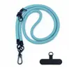 Goma para cordón de teléfono móvil de 10 mm de grosor, cuerda ajustable en diagonal, clip para teléfono móvil, cordón anti-pérdida, cordón para cuello