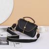 Bolso de Mujer de Cuero Genuino 2024 Nuevo Bolso de Mano de Moda para Mujer Combinable Correa Doble para Hombro Cuero de Vaca TOGO Bolso Cuadrado Pequeño