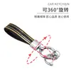 Llavero Popular Transfronterizo para Coche de TPU Colgante de Anillo de Llave de Aleación de Zinc Llavero con Borde Dorado de TPU Venta al Por Mayor de Fábrica