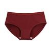 Ropa interior de mujer al por mayor, pantalones antibacterianos de entrepierna de algodón, sin costuras, de verano, finos, de color sólido, cintura para niñas, calzoncillos de talla grande
