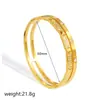 Pulsera de acero inoxidable de moda estilo coreano para mujer, elegante y versátil, diseño único, llena de diamantes, popular en línea, joyería de lujo ligero al por mayor