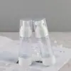 Botella de vacío para emulsión de 30ml50ml botella redonda de PET para perfume botella con spray de resorte botella cosmética de gran capacidad