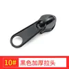 Cremallera de mochila de metal spot engrosada No. 3 No. 5 cerradura de nylon para equipaje deslizador No. 8 No. 10 venta al por mayor