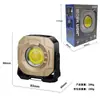 Linterna LED Cob para Llavero, Luz de Trabajo Magnética, Linterna Portátil de Emergencia, Luz Potente, Batería de Larga Duración, Luz para Acampar al Aire Libre