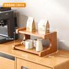 Suporte de Armazenamento de Mesa Suporte para Copos Bancada de Mesa de Jantar Estação de Trabalho Copo de Água Xícara de Café Conjunto de Chá Mesa Porta-Copos Pequeno