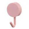 Ganchos na cor de macaron, ganchos adesivos sem furar, ganchos sem marca para trás da porta, ganchos para cozinha e banheiro, conjunto de 10 peças de ganchos para casaco e chapéu