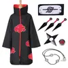 Comercio exterior transfronterizo día difuso Naruto cosplay cuello bordado capa una generación de gran cantidad en stock