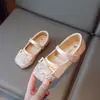 Zapatos para Niñas Zapatos Pequeños de Cuero con Perlas Estilo Coco de Moda Zapatos de Princesa 2024 Verano Nuevas Llegadas para Bebé Niña Zapatos de Suela Suave