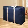 Bolsa de almacenamiento de gran capacidad Daisy, bolsa para empacar mudanzas, engrosada y reforzada, doble cremallera, bolsa portátil para organizar ropa y edredones