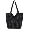 Bolso de Hombro Nuevo de Verano con Pliegues, Bolso Simple y de Moda Estilo Ins, Bolso para Viajes Diarios con Doble Bolsillo y Gran Capacidad