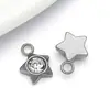 Acero Inoxidable Patrón Geométrico Colgante Hexagonal Triangular DIY Pendientes Pulsera Collar Colgante Accesorios de Joyería