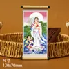 Ímã de Geladeira de Rolo do Deus da Riqueza Estilo Chinês Parabéns pela Prosperidade Pintura do Deus da Riqueza Adesivo Magnético Tendência Nacional Souvenirs Culturais e Criativos Atacado
