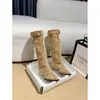 Botas Altas Convertible de Punta Fina Estilo Retro de Nicho para Mujer, Nuevas Botas de Montar Estilo Melard para Pantalón Pierna Otoño e Invierno 2026