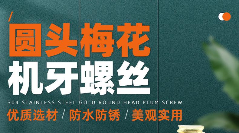 304不锈钢金色圆头梅花机牙螺丝_01_01.jpg