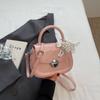 Bolsos Pequeños de Moda para Mujer 2025 Verano Nuevo Color Sólido Moda Fresca Chica Hombro Cruzado Bolso Cuadrado Pequeño Moderno