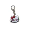Transfronterizo Nuevo Creativo 2D de Alto Valor Dibujo Animado Lindo Llavero Transparente de Acrílico Accesorios para Mochila de Estudiante