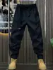 Mismo Estilo Otoño e Invierno 2024 Nuevos Pantalones Cargo Casuales para Hombre Moda Versátil Versión Coreana Holgados Modernos Transpirables Lavados