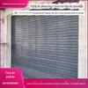 Fábrica de portas de enrolar em liga de alumínio loja de atacado porta de enrolar elétrica espessa resistente ao vento liga de alumínio cinza porta de enrolar elétrica