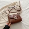 Primavera 2025 Nuevo Simple Combinable Alto Valor Hebilla de Cierre Moda Trendy Bolso Cuadrado Pequeño de Hombro Cruzado para Mujer