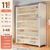 Gabinete de Zapatos de Acero Multicapa para Entrada del Hogar Zapatero a Prueba de Polvo Estante de Pie Estante Integrado Montado en la Pared Gabinete de Almacenamiento para Entrada de Gran Capacidad