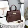 Bolso Elegante para Mujer de Viaje Estilo Nuevo 2024 Avanzado-Portátil Moda Elegante Bolso Tipo Kelly Bolso de Hombro Cruzado Versátil