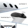 Meta Quest 3-funda protectora para la cabeza, carcasa de cristal para el host, cubierta de lente, película templada, tapa para el joystick del mango, traje