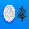 Decoración de Pastel Navideño Árbol de Navidad Molde de Silicona para Hornear Difusor de Velas Aromáticas de Chocolate Herramienta de Pulido Hecha a Mano de Yeso